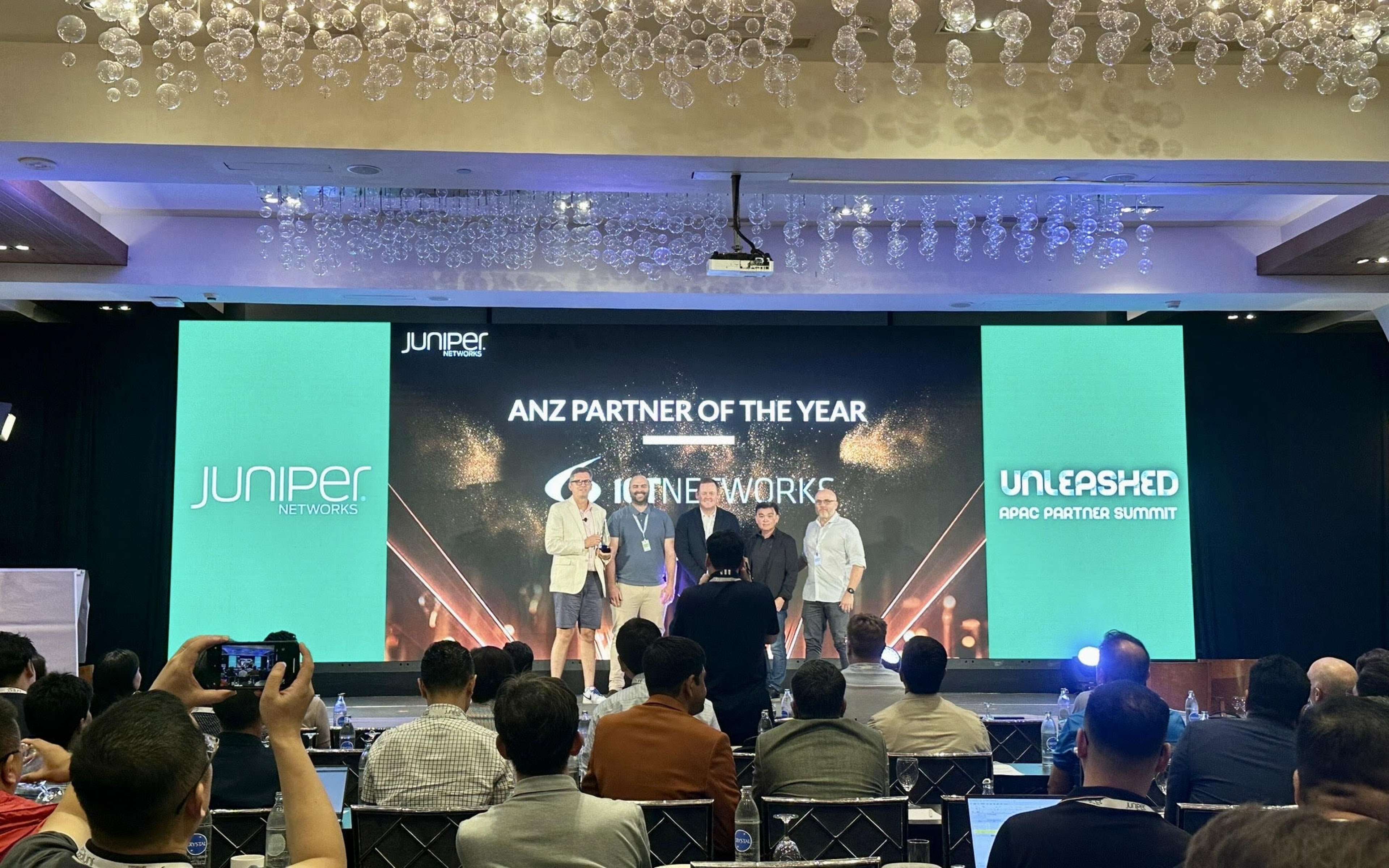 ICT Networks Named a Juniper Networks ANZ Partner of the Year for 2022